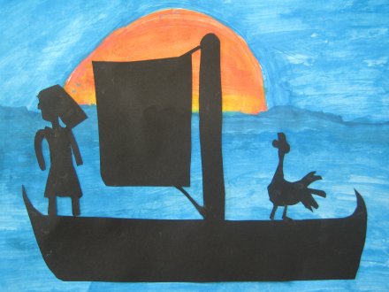 Schuelerarbeit aus dem Kunst- und Werkunterricht